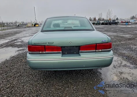 1997 Ford Crown Victoria Lx from USA, damaged, VIN 2FALP74W8VX221960